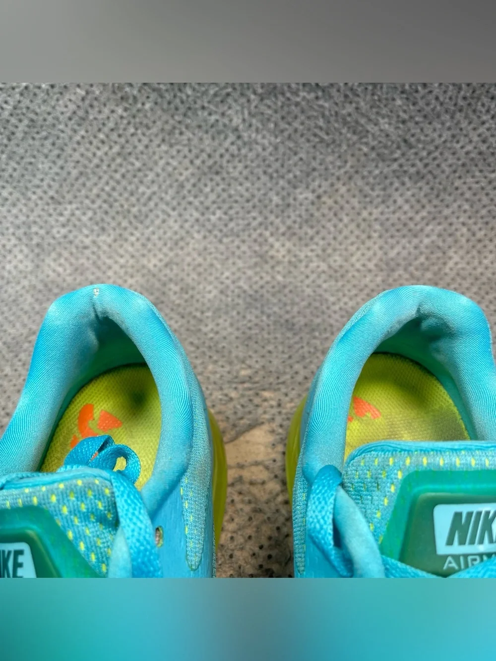 Nike Air Max 2014 Blue Running Shoes Size 12.5 Men’s